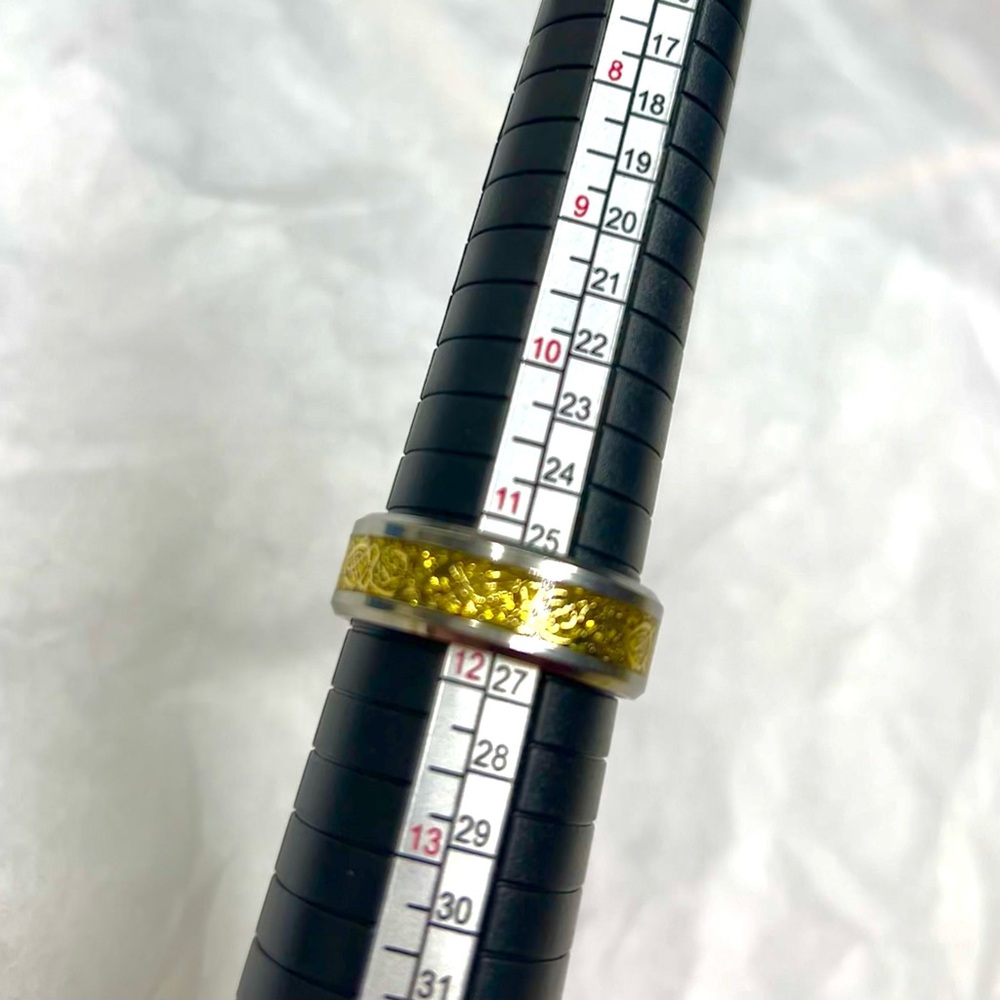 Ss Gold Ring - image 5